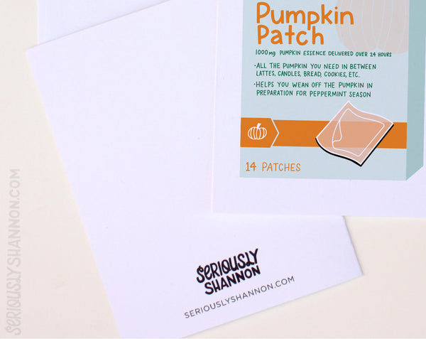 Pumpkin Patch Card