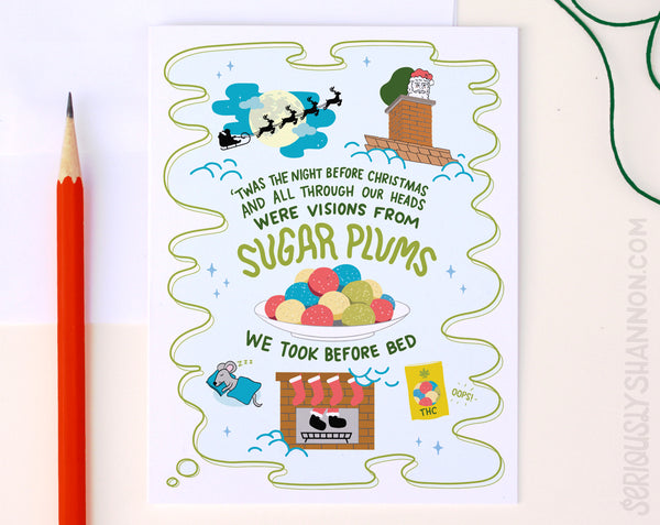 Sugar Plum Gummies Holiday Card