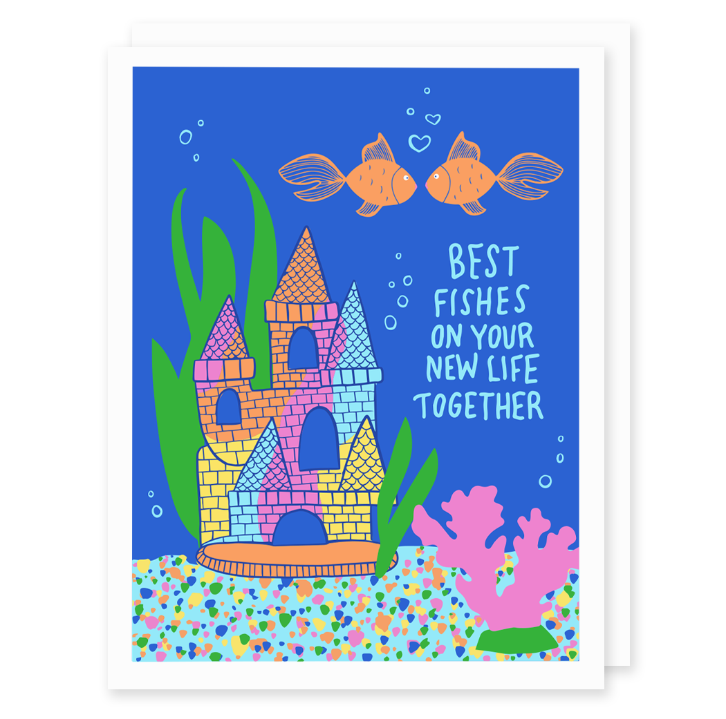 Best Fishes Wedding Card