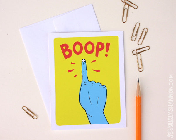 Boop! Card