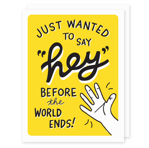 End of the World Card