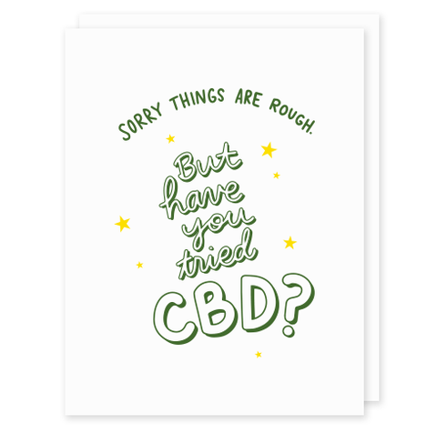Funny CBD Greeting Card