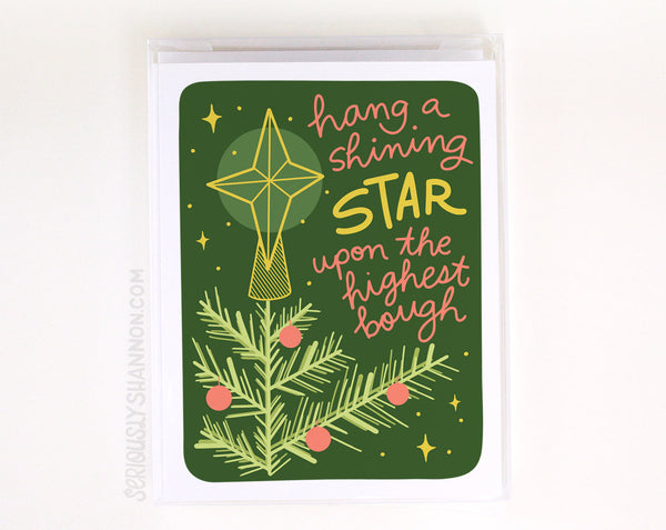 Hang a Shining Star Holiday Cards Set of 8