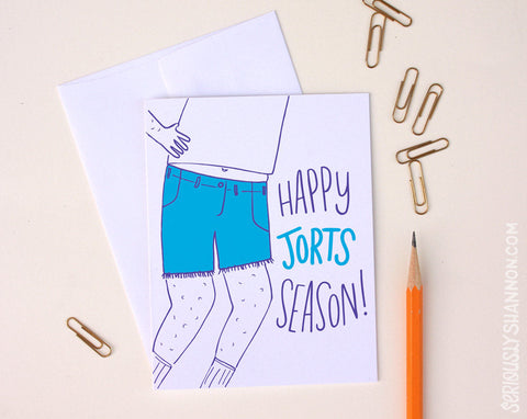 Happy Jorts Season Card