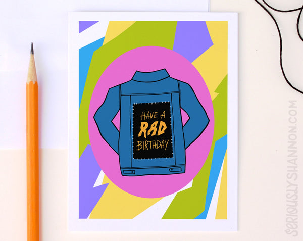 Have a Rad Birthday Card