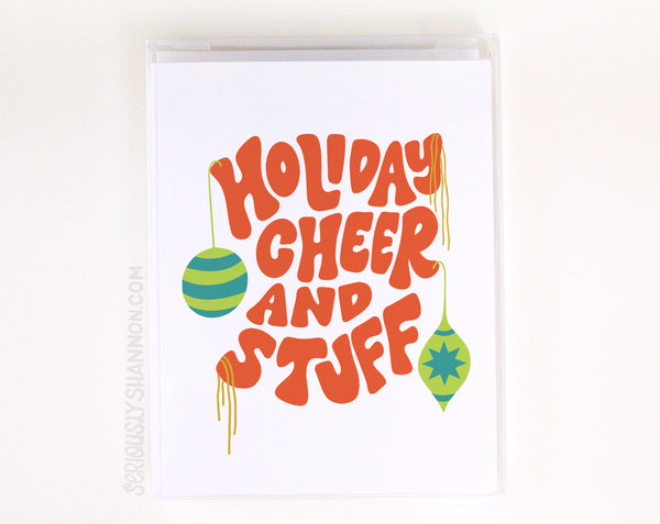 Holiday Cheer and Stuff Cards Set of 8
