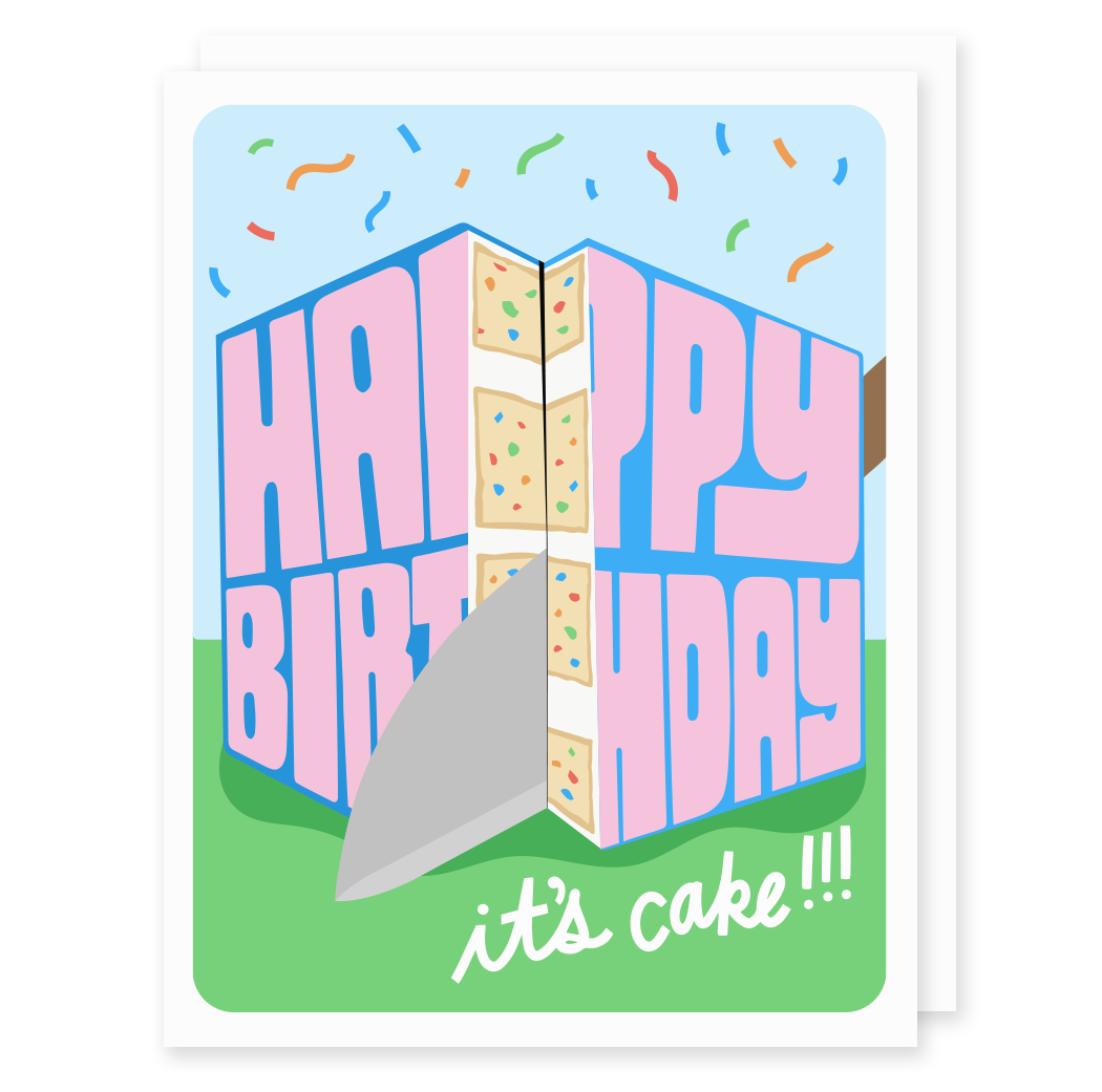 It's Cake Birthday Card