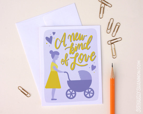 New Kind Of Love Baby Card