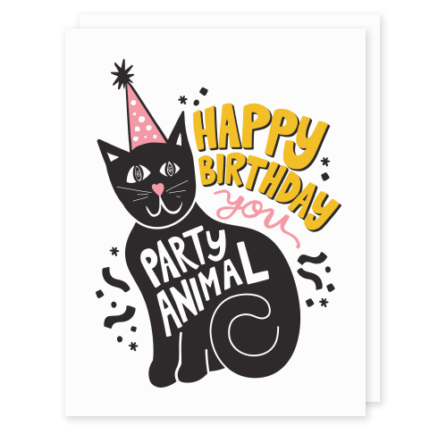 Party Animal Birthday Card