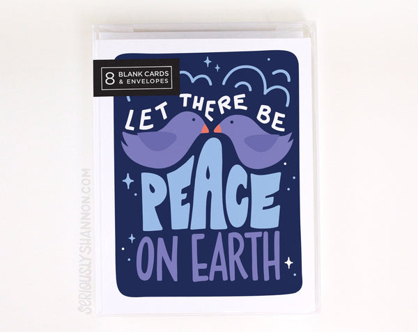 Peace Holiday Cards Set