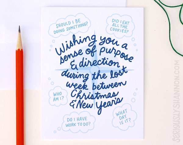 Purpose and Direction Holiday Card
