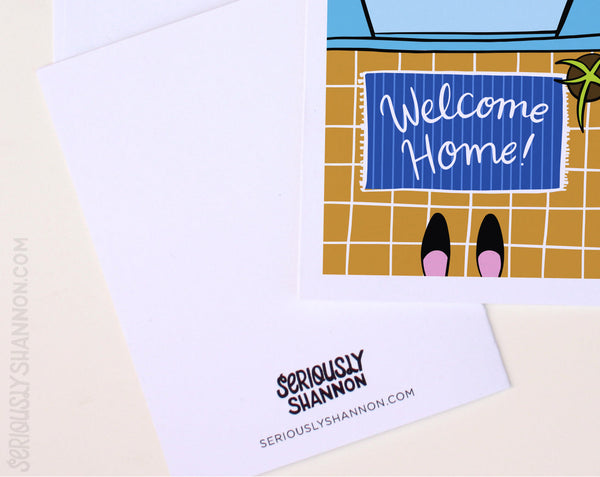Welcome Home Housewarming Card