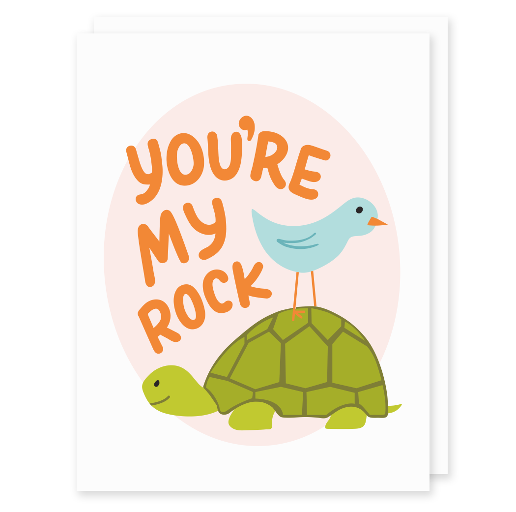 You're My Rock Card